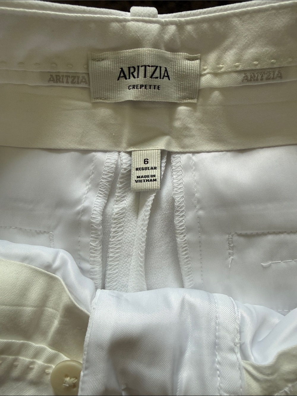 Aritzia Crepette Women’s Pants in White